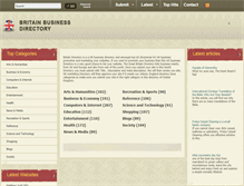 Tablet Screenshot of britainbusinessdirectory.com